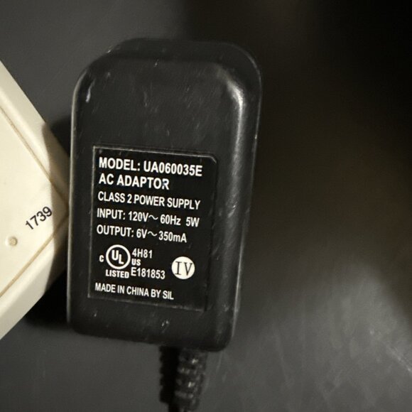 AT&T 1739 Digital Answering Machine System w Time/Day White TESTED AND WORKS - Picture 6 of 10